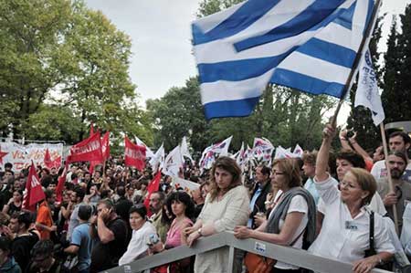 La Grèce au ralenti pour la quatrième grève générale de l'année. La Grèce au ralenti pour la quatrième grève générale de l’année