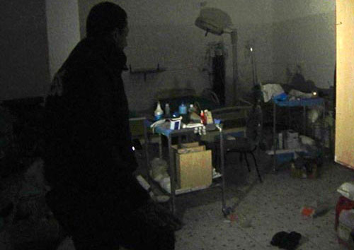 Un hôpital de campagne appartenant aux terroristes