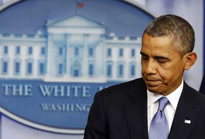Chute de popularité pour Obama.