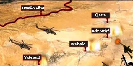 L’armée syrienne avance dans le Qalamoun. L’armée syrienne avance dans le Qalamoun, en passe de verrouiller la frontière avec le Liban