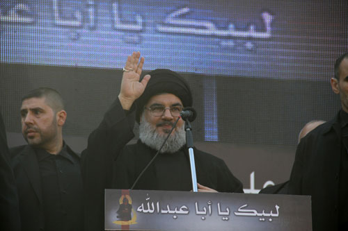 apparition publique du secrétaire général du Hezbollah Sayed Nasrallah : «Nous n’échangeons pas la résistance et la Syrie par quelques portefeuilles ministériels»