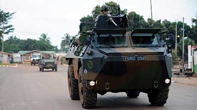 Près d’un millier de soldats français en Centrafrique
