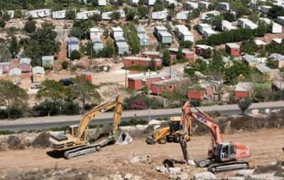 Entité sioniste: Encore 1400 logements de plus dans les colonies.