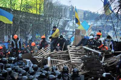 Ukraine: 4ème semaine de manifestation, Washington menace de sanctions. Ukraine: 4ème semaine de manifestation, Washington menace de sanctions