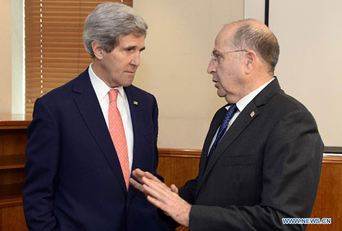 John Kerry et Moshe Ya'lon