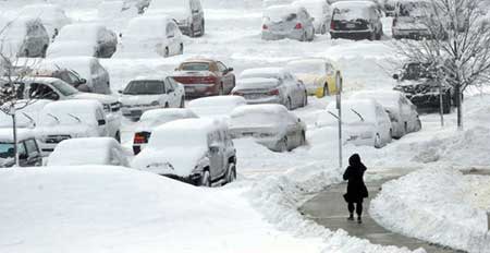 Vague de froid historique aux USA. Vague de froid historique aux USA: des températures plus basses que sur Mars