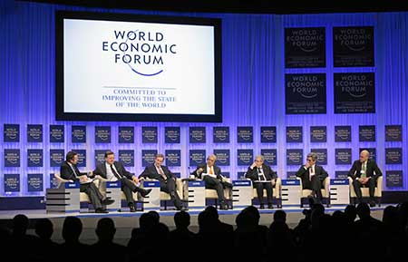 Le Forum Economique de Davos: Politique par excellence et centré sur le Moyen-Orient.