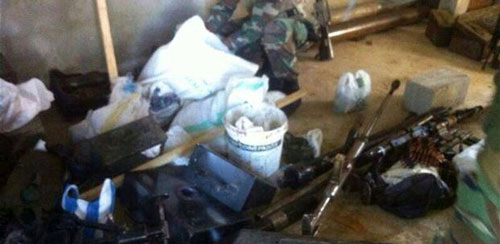 Saisie d’une importante quantité d’armes au Akkar