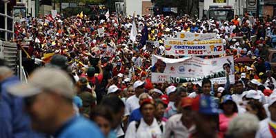 Venezuela: face à la contestation, Maduro lance un dialogue national. Venezuela: face à la contestation, Maduro lance un dialogue national
