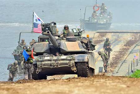 Deux Corées: la détente à l’épreuve des exercices militaires USA-Corée du Sud. Deux Corées: la détente à l’épreuve des exercices militaires USA-Corée du Sud