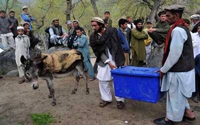 L’Afghanistan vote pour choisir le successeur du président Karzaï, sous haute tension.