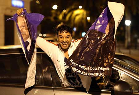 Algérie: Bouteflika obtient un 4e mandat à l’issue d’un scrutin contesté
