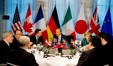Ukraine: le G7 décide de nouvelles sanctions contre Moscou.