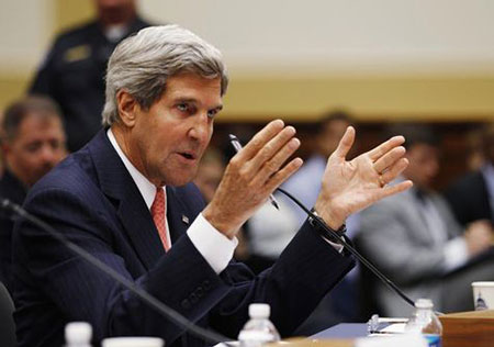 Une frappe contre la Syrie n'aurait pas changé le cours de la guerre, selon Kerry Une frappe contre la Syrie n’aurait pas changé le cours de la guerre, selon Kerry