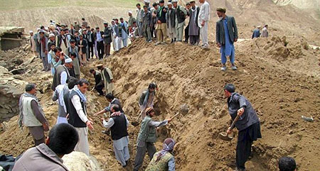 Glissement de terrain en Afghanistan: 2.100 morts, peu d’espoir de retrouver des survivants