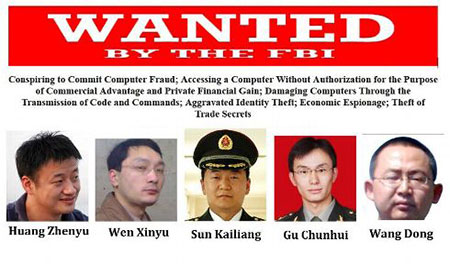 Espionnage commercial: la Chine accuse les Etats-Unis d’«hypocrisie»