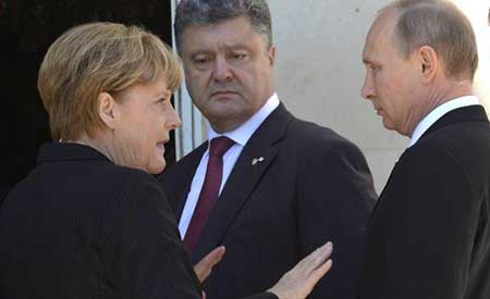 Ukraine: nouvel entretien à quatre lundi, appel à prolonger la trêve. Ukraine: nouvel entretien à quatre lundi, appel à prolonger la trêve