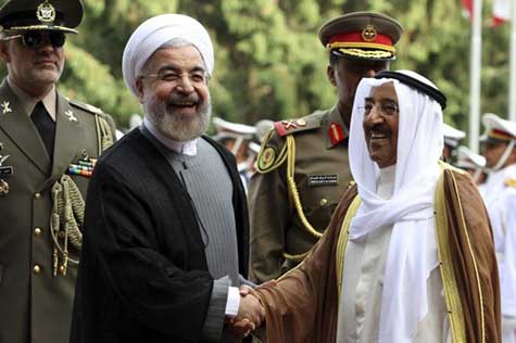 L’émir du Koweït en Iran pour une visite «historique»
