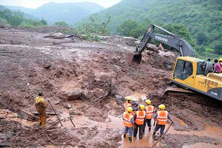 Glissement de terrain en Inde: le bilan pourrait dépasser 150 morts. Glissement de terrain en Inde: le bilan pourrait dépasser 150 morts