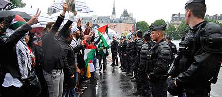 Nouvelle manif propalestinienne à Paris, autorisée mais sous haute surveillance
