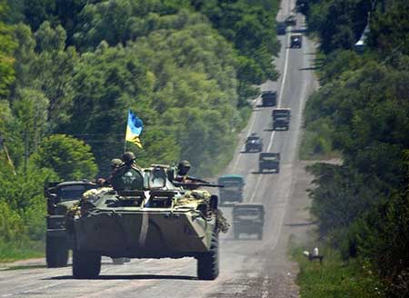 L’Europe invite l’Ukraine à la «retenue», les forces de Kiev approchent de Donetsk. L’Europe invite l’Ukraine à la «retenue», les forces de Kiev approchent de Donetsk