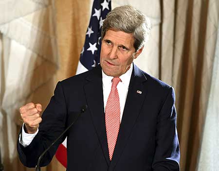 Le secrétaire d’Etat américain John Kerry.
