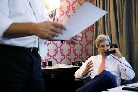 «Israël» aurait écouté le téléphone de John Kerry «Israël» aurait écouté le téléphone de John Kerry