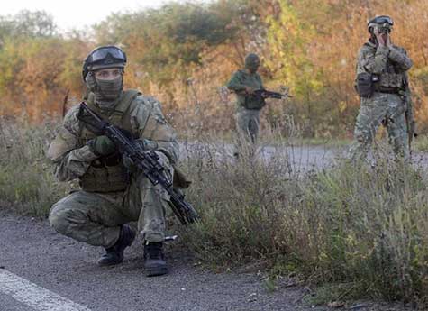 Ukraine: la trêve des combats globalement respectée. Ukraine: la trêve des combats globalement respectée