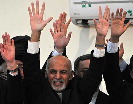 Ashraf Ghani investi président d’Afghanistan. Ashraf Ghani investi président d’Afghanistan