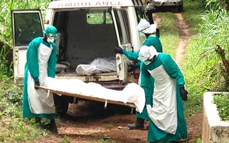 Risque élevé que le virus Ebola atteigne la France et la Grande-Bretagne.