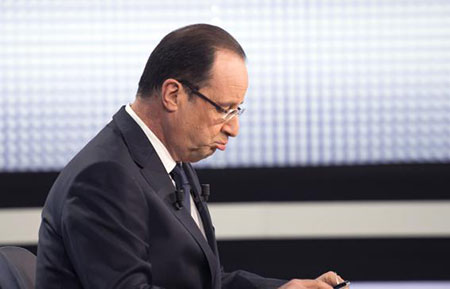 80% des Français contre la candidature de François Hollande en 2017