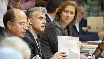Crise américano-israélienne: Livni et Lapid mettent en garde Netanyahu. Crise américano-israélienne: Livni et Lapid mettent en garde Netanyahu