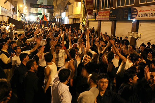 Un rassemblement Husseini à Bahreïn Achoura à Bahreïn: L’histoire de la Révolution malgré la répression