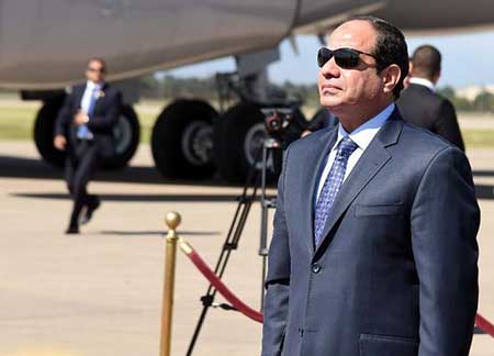 Le président égyptien Abdel Fattah al-Sissi.