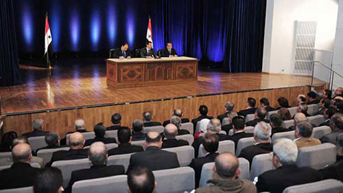 Assad: L’apparition de «Daech» est due aux politiques hostiles des parties visant la Syrie Assad: L’apparition de «Daech» est due aux politiques hostiles des parties visant la Syrie