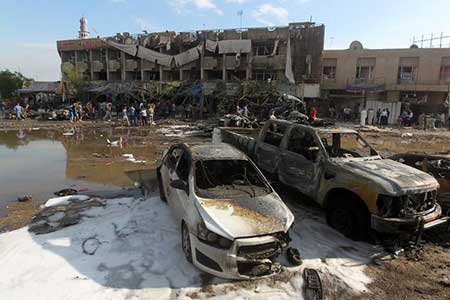 Kurdistan irakien: 4 morts dans un attentat à la voiture piégée à Erbil. Kurdistan irakien: 4 morts dans un attentat à la voiture piégée à Erbil