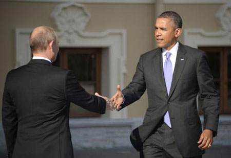 Obama a parlé de l'Ukraine, de l'Iran et de la Syrie avec Poutine 