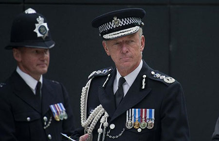 Le chef du Scotland yard Bernard Hogan-Howe