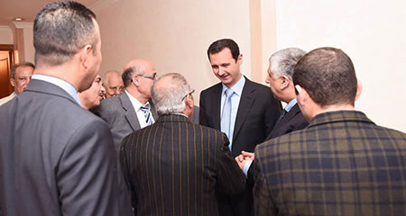 Assad: La cause palestinienne la plus affectée par les événements en cours sur la scène arabe Assad: La cause palestinienne la plus affectée par les événements en cours sur la scène arabe
