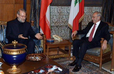 Le chef du Parlement iranien optimiste quant au dialogue au Liban