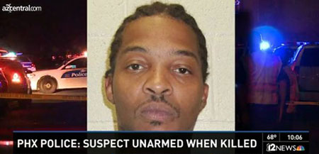 Un homme noir non armé tué par la police à Phoenix Un homme noir non armé tué par la police à Phoenix