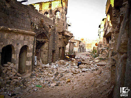 Syrie: le patrimoine durement touché par la guerre Le patrimoine syrien durement touché par la guerre