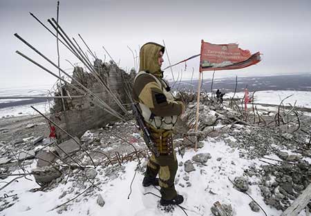 Ukraine: négociations de paix annulées, cessez-le-feu globalement respecté dans l’Est. Ukraine: négociations de paix annulées, cessez-le-feu globalement respecté dans l’Est