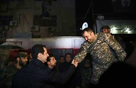 Assad aux soldats : S’il existe encore de joie en Syrie, c’est grâce à vos victoires face au terrorisme
