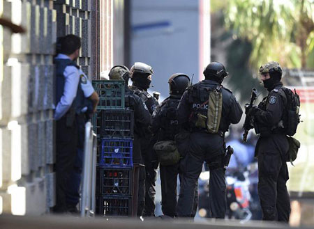 L'Australie relève son niveau d'alerte au terrorisme pour ses policiers L’Australie relève son niveau d’alerte au terrorisme pour ses policiers