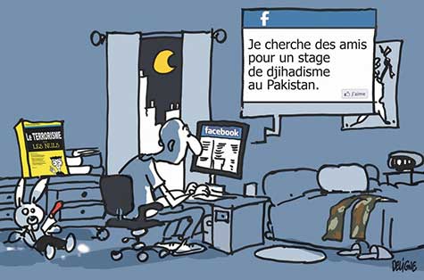 Les extrémistes surfent le cyberespace pour recruter des Occidentaux.