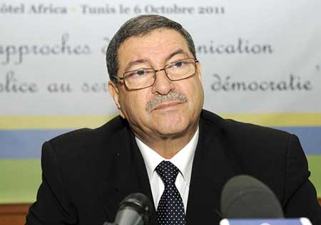 L’ex-ministre tunisien de l’Intérieur Habib Essid.