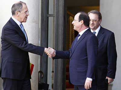 Rencontre Lavrov-Hollande: Paris veut normaliser ses relations avec Moscou
