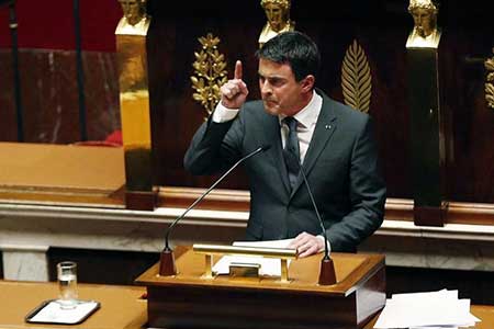 France: Valls dévoile des «mesures exceptionnelles», le 1er Charlie Hebdo post-attentat paraît
