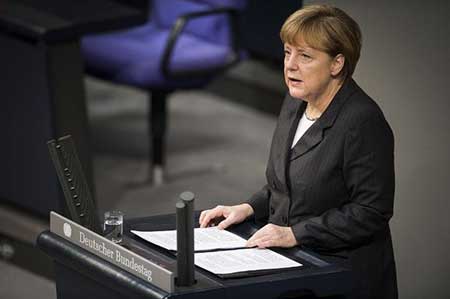 Angela Merkel bousculée par la victoire de Syriza en Grèce.